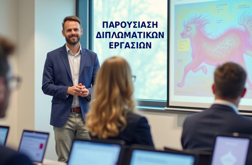 Πρόγραμμα παρουσιάσεων διπλωματικών εργασιών – Οκτώβριος 2025